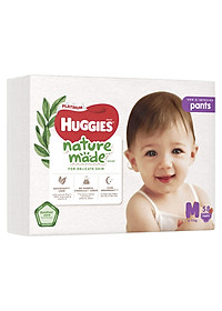 Tã Quần Huggies Platinum Nature Made Size M (58 Miếng)