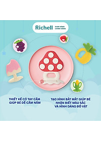 Gặm nướu silicone cho bé Richell Nhật Bản | Baby