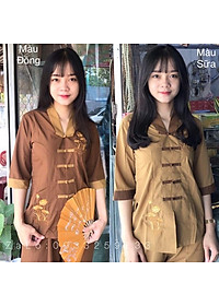 Đồ Lam Đi Chùa # Mẫu La Hán Phối# Quần Áo Nữ #Đồ Bộ