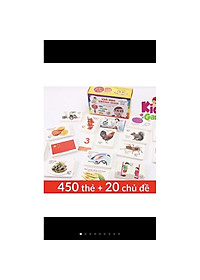 – Bộ thẻ học thông minh cho bé – 450 thẻ với 20 chủ đề – Tặng kèm 2 quà hấp dẫn