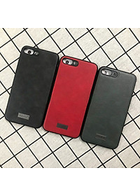 Ốp Lưng Da SULADA Viền silicon cho iPhone 8 Plus - Hàng Chính Hãng