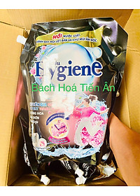 Nước Giặt Xả Đậm Đặt HYGIENE Túi 1800ml Sạch mọi viết bẩn - hương thơm tươi mát cả ngày dài - chính ngạch