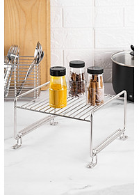 Kệ inox để đồ đa năng, kệ inox nhà bếp (1cái) - có 3 size lựa chọn