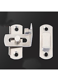 Chốt Khóa Cài Cửa Góc Vuông 90 Độ Bằng Thép Không Gỉ