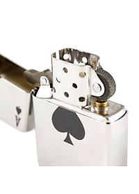 Bật Lửa Zippo 24011 Lucky Ace High Polish Chrome