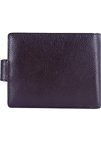 Ví Nam Bấm Nút Huy Hoàng HT2143 (12.5 x 10 cm) - Nâu