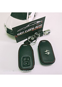 Bao da Chìa Khóa ô tô kèm móc khóa Xe Suzuki XL7 - Mẫu Chìa Thông Minh