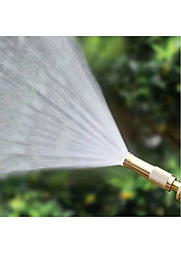 Vòi Tưới Cây, Vòi Xịt Rửa Xe Đa Năng Tăng Áp Lực Nước Cực Mạnh 10m, Lắp Vòi Nước Thông Thường (Đầu Vòi Đồng) - HÀNG CHÍNH HÃNG MINIIN