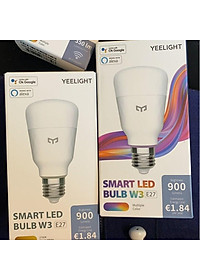  Bóng đèn Led thông minh Xiaomi Yeelight Bulb W3 đui xoắn E27 (RGB 16 triệu màu) - tích hợp Razer Chroma