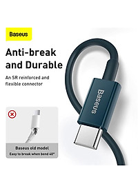  Cáp Sạc Baseus Sạc Nhanh Superior Series Đầu Type-C Sang iP PD 20W- Hàng chính hãng.