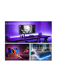 Đèn led trang trí 5m rgb có điều khiển từ xa 44 phím chống nước