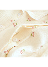 Bộ Đồ Bầu Và Cho Con Bú, Pijama Sau Sinh Azuno AZ2309 Chất Đũi Mềm Mại, Có Khe Mở Ngực Hàng Cao Cấp Cho Mẹ