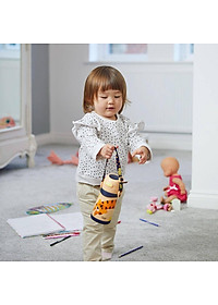 Bình uống nước Inox giữ nhiệt có ống hút và quai treo cho bé Tommee Tippee 350ml từ 18 tháng