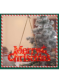 Đèn LED Chữ Merry Christmas Trang Trí Giáng Sinh
