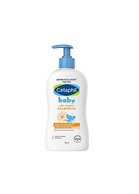 Sữa Tắm Gội Dịu Nhẹ Cho Bé Cetaphil Baby Wash & Shampoo with Organic Calendula 400ml