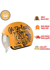 Nón bảo hiểm Royal kính âm M139 tem V7