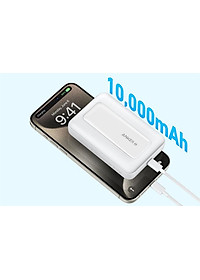 Sạc dự phòng Anker Zolo A1684 10000mAh 30W sạc không dây tối đa 7.5W - GiaPhucStore | Hàng Chính Hãng