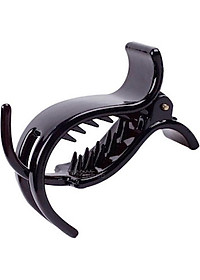 Combo 3 Kẹp Càng Cua Gấp Tóc 3 Răng Đen Bóng