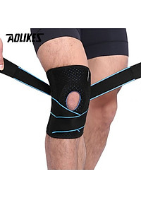 Đai bảo vệ đầu gối AOLIKES A-7908 lò xo đàn hồi trợ lực hỗ trợ dây chằng khớp gối sport knee pad