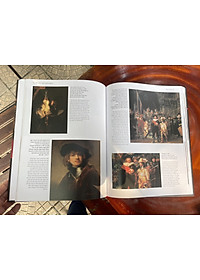 (Bìa cứng in màu toàn bộ) (Top 1 trên Amazon 2 tháng liên tục) REMBRANDT - Cuộc đời và tác phẩm qua 500 hình ảnh – Rosalind Ormiston – Lê Yến Nhi dịch - Omega Plus