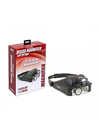  Kính lúp choàng đầu có đèn Carson LV-10 LumiVisor (2x, 3x, 5x, 6x) - Hàng Chính Hãng