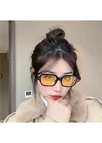 Kính màu Vàng đi đêm - siêu hottrend cho Nam và Nữ  + tặng Tuavit móc khóa mini đa năng
