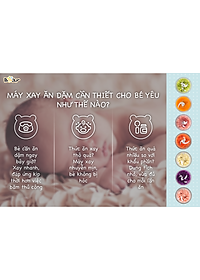 Máy Xay Thực Phẩm Đa Năng, Máy Xay Ăn Dặm BEAR GR-B03V2 Xay Cực Êm An Toàn Vệ Sinh, Dung Tích 0.3 Lít Công Suất 120 W - Hàng Chính Hãng