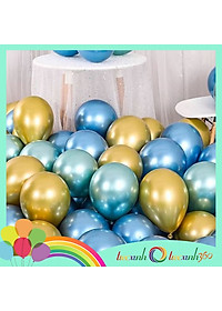 Bong bóng trang trí tiệc xinh Chrome 20 cái mix màu size 10''
