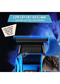 Tông đơ chấn viền Kemei KM-2795 lưỡi cắt mạ carbon DLC cao cấp công suất mạnh mẽ 8W sạc nhanh USB pin lâu - Chính hãng