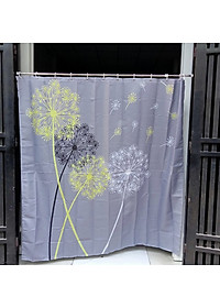 Rèm phòng tắm Vải Polyester Chống Thấm nước hoa Bồ Công Anh