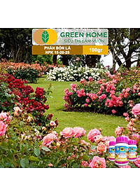 Phân Bón Lá Đầu Trâu MK 501-701-901, GreenHome,Chai 100GR,Đặc Biệt Dành Cho Hoa Lan Và Cây Cảnh