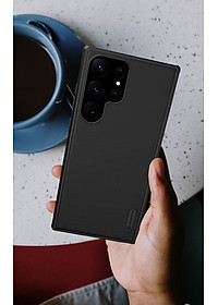Ốp Lưng Dành Cho Samsung Galaxy S23 Ultra, S23 Plus, S23 Hiệu Nillkin Nhựa Sần Viền Dẻo Chống Sốc-Hàng Chính Hãng