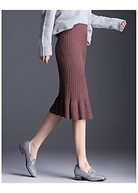 Chân váy len gân Haint Boutique chân váy công sở ôm đuôi cá CV29