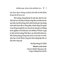 24 Bài Học Sống Còn Để Đầu Tư Thành Công Trên Thị Trường Chứng Khoán ( tặng kèm bookmark Tuyệt Đẹp )