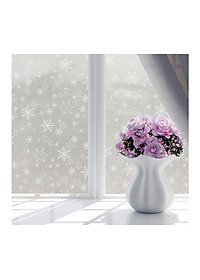 Combo 5m Decal Giấy Dán Kính Hoa Tuyết (5mx0.45m)