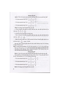 Sách - Phương pháp giải toán Xác suất Sinh học (Dùng chung cho các bộ SGK)