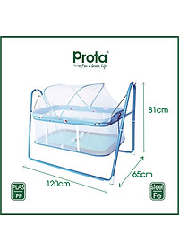 [CHÍNH HÃNG] (không có máy đưa nôi) Nôi cho bé cao cấp Prota tặng Đồng hồ ghép hình  – Cam kết 1 đổi 1