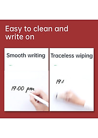 Bảng từ trắng treo tường viết bút lông Deli Nhiều kích cỡ - Dùng Cho Văn Phòng, Trường Học, Tập Vẽ, Ghi Chú Công Thức Nấu Ăn, Trang Trí Nhà Cửa