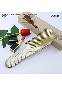 Lược sừng dáng cổ điển VIP cỡ lớn (Size: XXL - 23cm) COH168 - Lược sừng xuất Nhật - Chăm sóc tóc