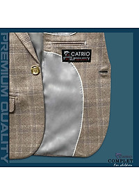 ÁO VEST BÉ TRAI CATRIO PCT18921/15 là áo đờ mi trẻ em từ 2 tuổi (12kg) đến 10 tuổi (34kg) thuộc BST quần áo complet & veston trẻ em CATRIO mùa cưới hỏi, lễ tết, sinh nhật