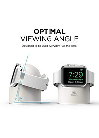 Giá Đỡ dành cho Dock Sạc Apple Watch Silicon Chống Đứt Gãy Dây Đế Sạc Đồng Hồ_ Hàng Nhập Khẩu