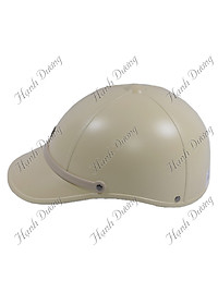 Nón bảo hiểm kết nam gắn mặt sắt nhỏ, có 4 khía gân nổi đẹp mắt, dùng chơi thể thao, đi xe máy - Hạnh Dương