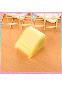Cuộn giấy ghi chú dài 8m, giấy note có keo dán, kèm dụng cụ cắt tiện lợi, có thể refill giấy