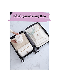 Set 7 Túi Lưới Giặt Quần Áo Cao Cấp – Bảo Vệ Vải, Giữ Form Chuẩn Bộ 7 Túi Giặt Bảo Vệ Quần Áo – Vải Lưới 3 Lớp, Khóa Kéo Chắc Chắn Bộ Túi Giặt Đa Năng – Bảo Quản Quần Áo Trong Máy Giặt