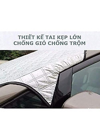 Tấm che nắng kính lái xe ô tô 4 đến 7 chỗ tráng nhôm cách nhiệt cao cấp