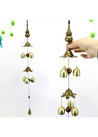 Chuông gió hồ lô phong thủy biểu tượng sự an lành, sức khỏe trường thọ