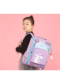 Balo học sinh tiểu học siêu nhẹ chống gù chống nước cao cấp phong cách mới