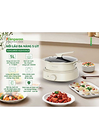 Nồi lẩu đa năng Kangaroo KGEH50N2B - Hàng chính hãng