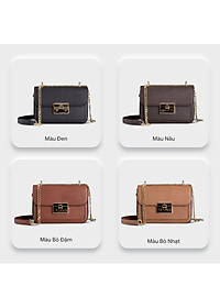 Túi Lata ( Thời trang nữ đi chơi size 19 - Túi đeo chéo da HN96 )