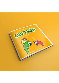 Combo 3 cuốn truyện tranh Ehon Nhật Bản - Phép so sánh kỳ diệu (To nhỏ, dài ngắn, cao thấp) - Dành cho trẻ 2 tuổi +